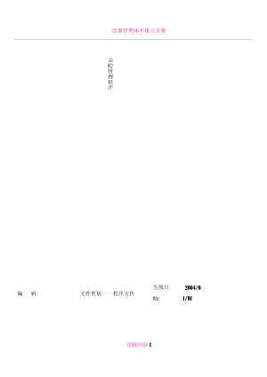 ISO质量管理体系文件.doc