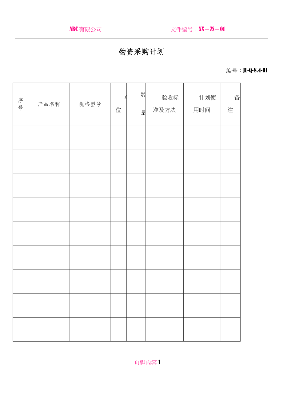 ISO9001：2015采购和外包.doc_第1页