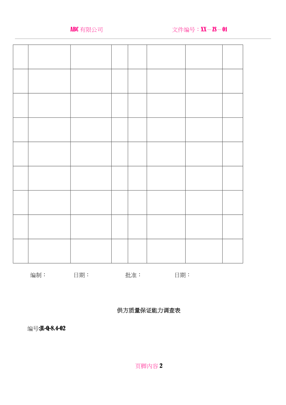 ISO9001：2015采购和外包.doc_第2页