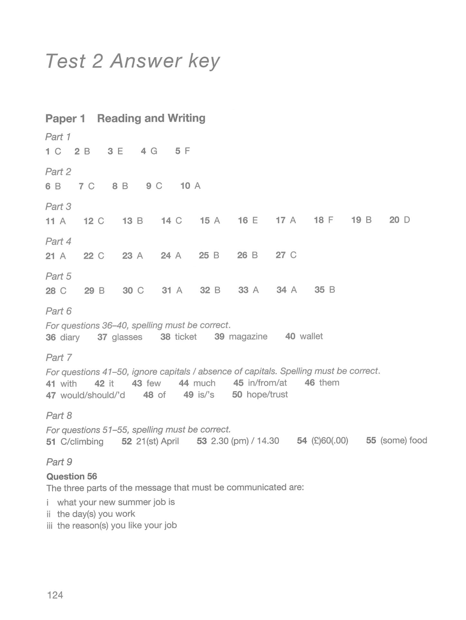 KET模拟真题二答案及听力原文.pdf_第1页