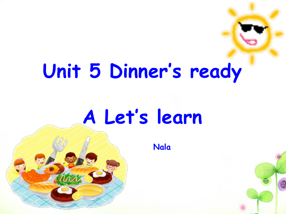 新版_PEP_四上_Unit_5_A_Let's_learn_(1).ppt_第1页