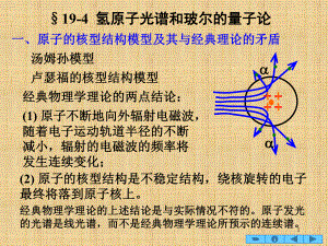 高二物理竞赛氢原子光谱和玻尔的量子论课件.pptx