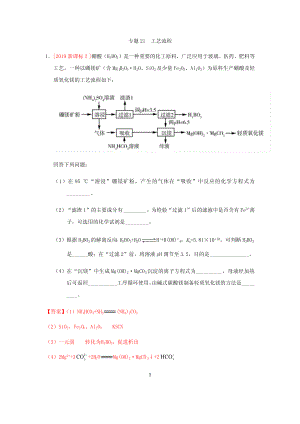 专题21 无机化工工艺流程.pdf