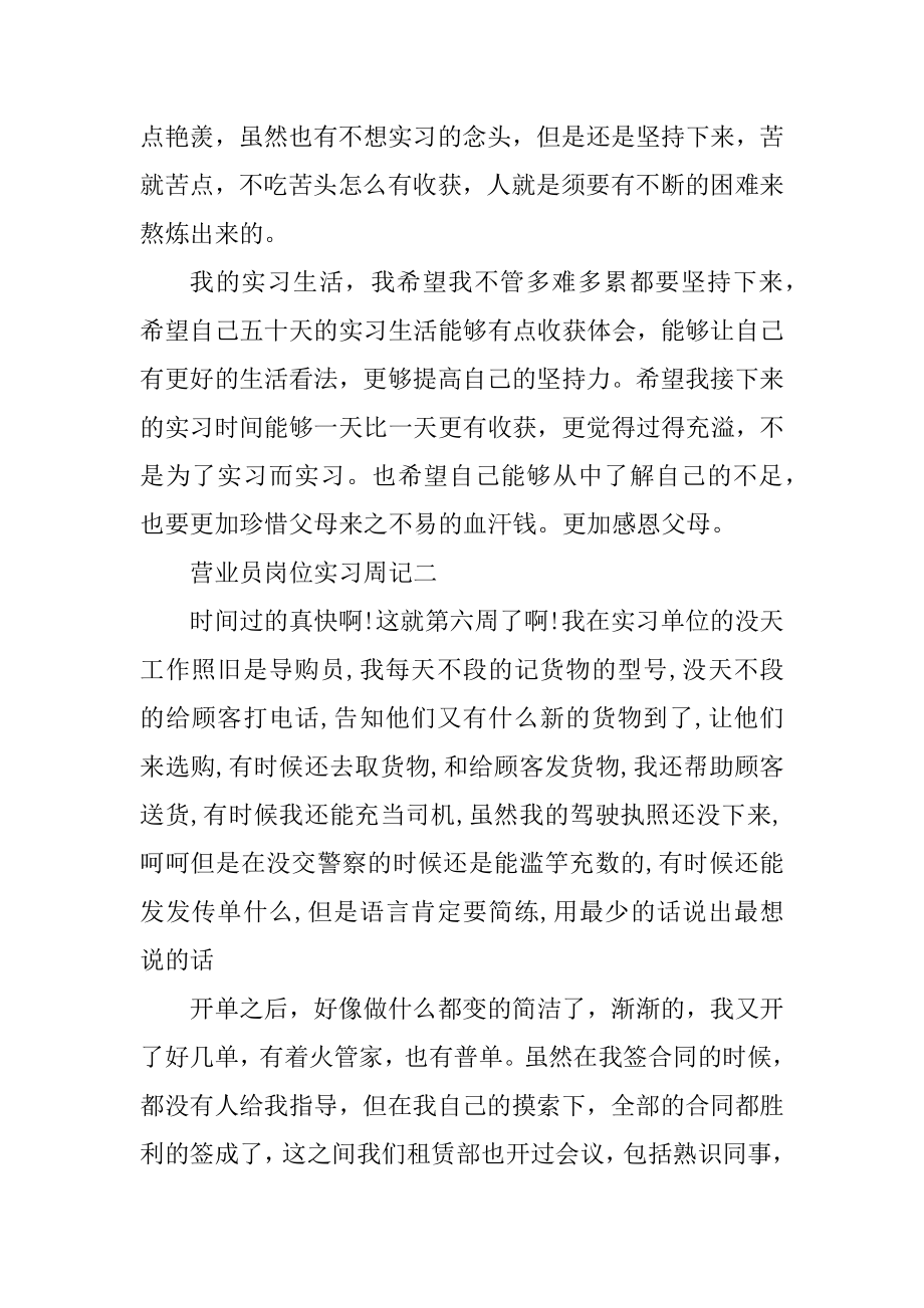 营业员岗位实习周记范文精选.docx_第2页