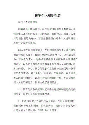 精华个人述职报告.docx