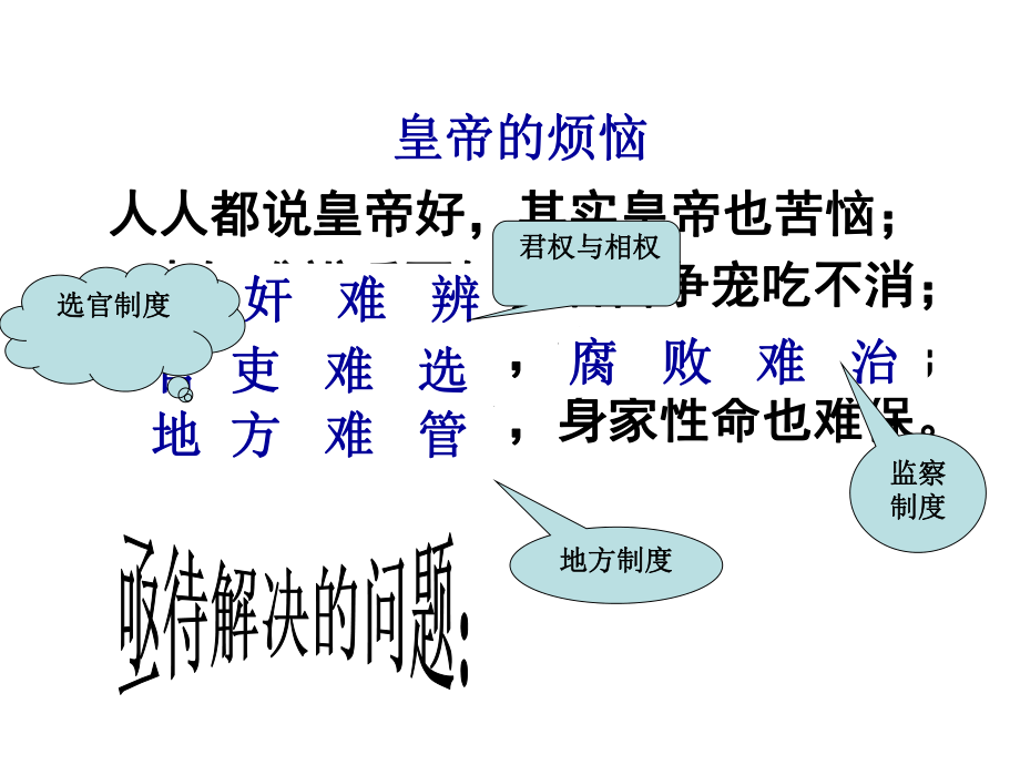 第3课_中国古代政治制度的成熟.ppt_第1页