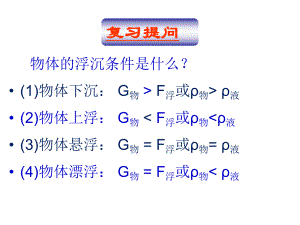 313浮力沉浮条件的利用PPT.ppt