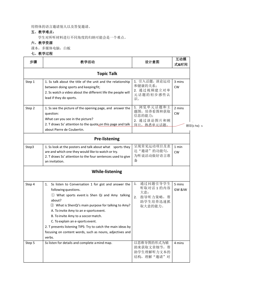 Unit 3 Opening page & Listening and Speaking (2) 教学设计--高中英语人教版（2019）必修第二册.docx_第2页