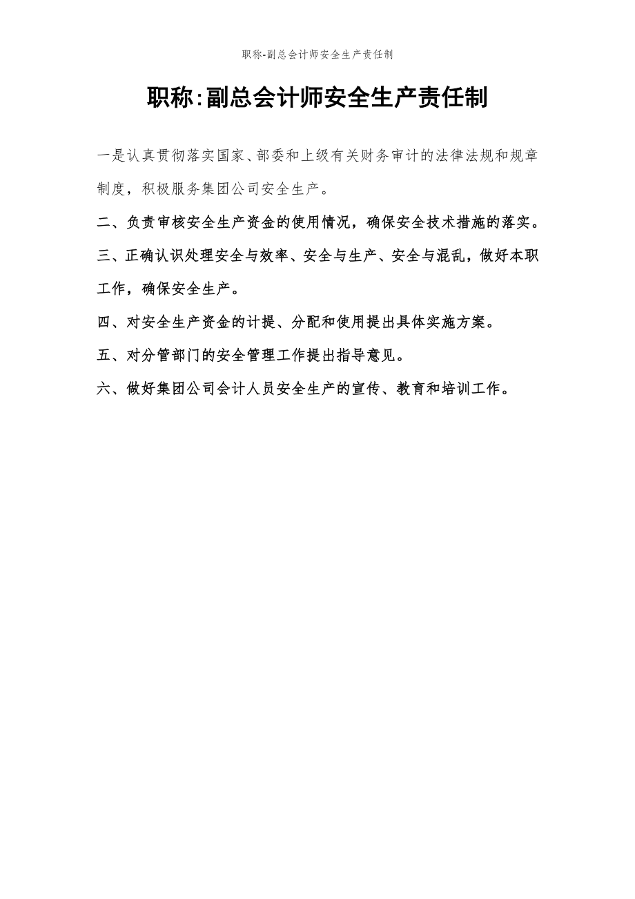 2022年范文范本职称-副总会计师安全生产责任制.doc_第2页