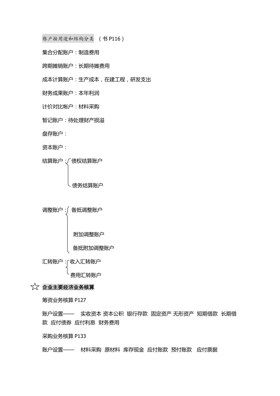 基础会计学原理重点整理(精编!!).doc_第2页