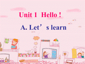 新版PEP三年级上册_Unit1_A_Let's_learn课件.ppt