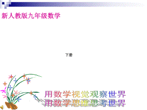 新人教版九年级数学解直角三角形.ppt