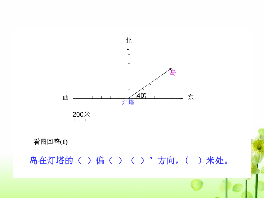 人教版小学数学四年级下册《位置与方向》第3课时.ppt_第2页