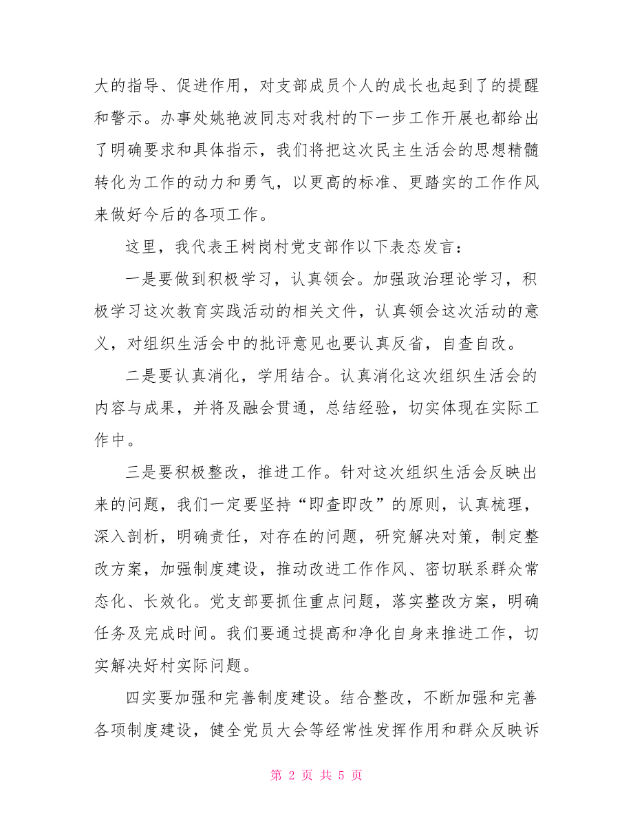 村党支部书记表态发言.doc_第2页