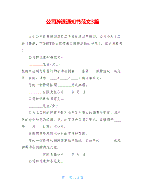 公司辞退通知书范文3篇.doc