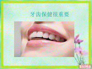 牙齿保健很重要.ppt