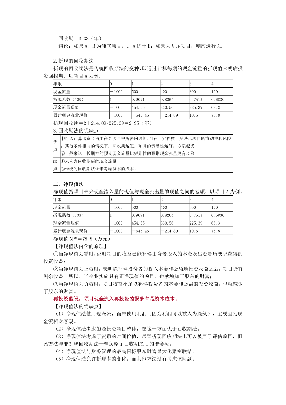 企业投融资决策与资金管理.docx_第2页