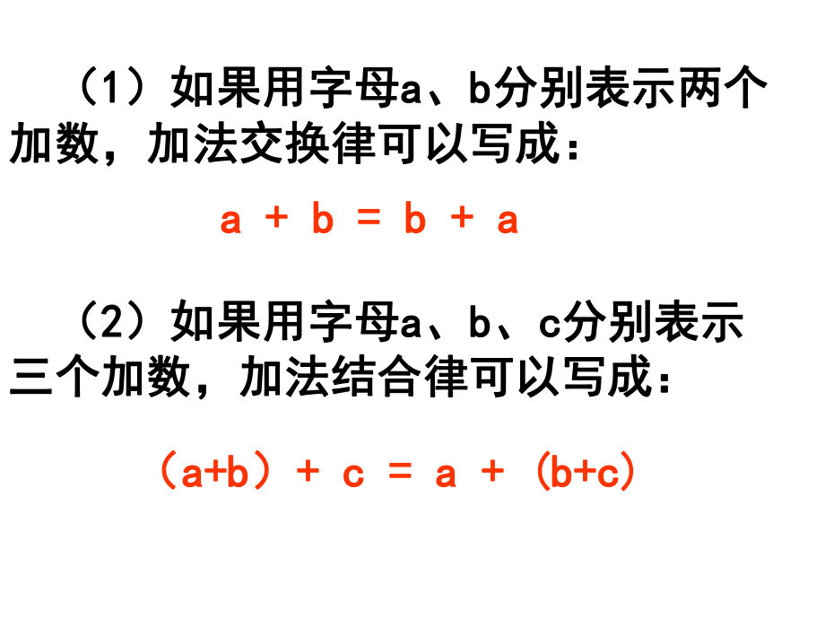 小学数学四年级下册《运用加法运算定律进行简便计算》课件.ppt_第2页