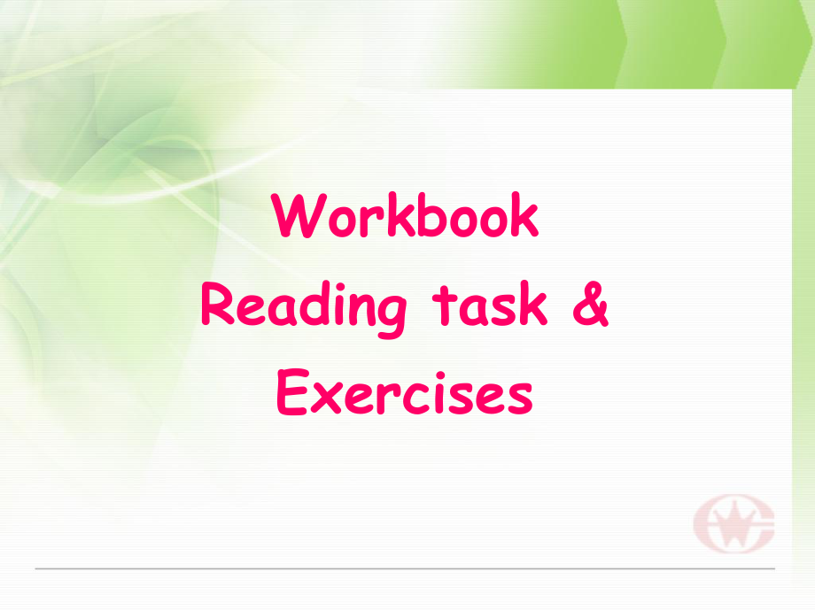 人教版BOOK1U1Readingtask.ppt_第1页