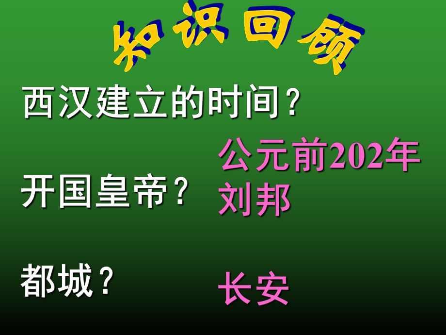 七年级历史上册第三单元第12课大一统的汉朝.ppt_第1页