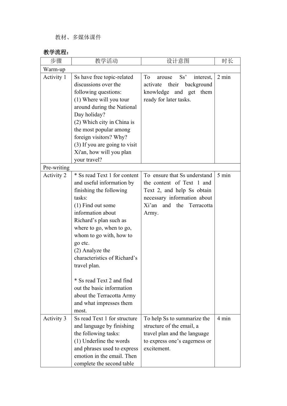 Unit 2 Reading for Writing 教学设计--高中英语人教版（2019）必修第一册.docx_第2页