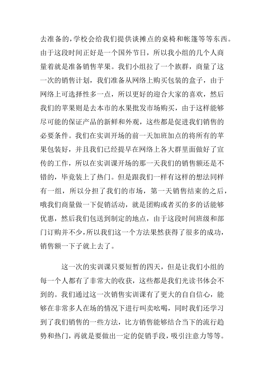 市场营销实训心得体会(合集13篇).docx_第2页