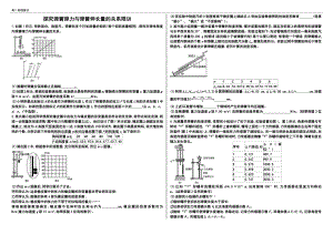 高三物理一轮实验题限时训练：探究弹簧弹力与形变量的关系.docx