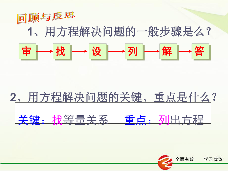 34一元一次方程模型的应用(2)共13张幻灯片.ppt_第2页