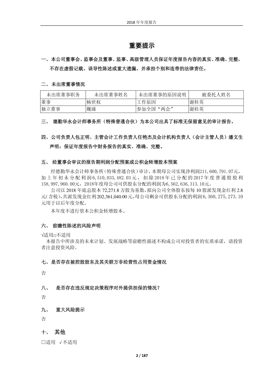 上海能源：2018年年度报告.PDF_第2页