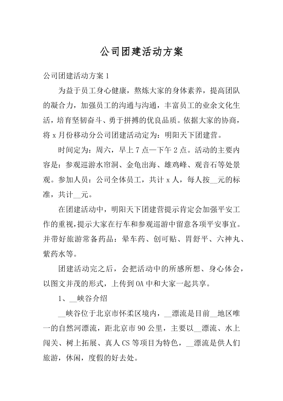 公司团建活动方案例文.docx_第1页