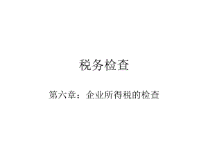 企业所得税的检查内容及方法.pptx