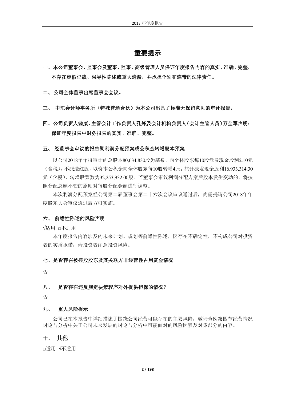 麦迪科技：2018年年度报告（修订版）.PDF_第2页