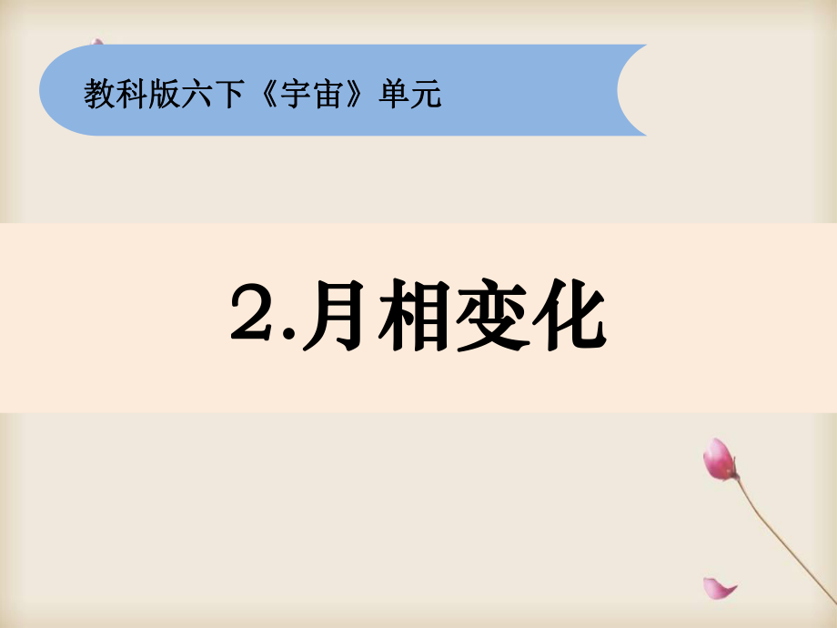 六年级下册科学课件 - 3.2《月相变化》 教科版 (共9张PPT).pptx_第2页