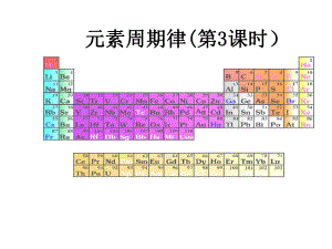 化学必修2第一章第2节第3课时.ppt