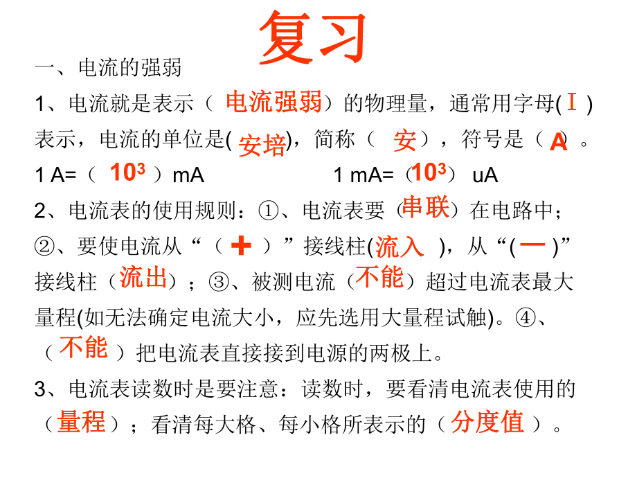 串并联电路中电流的规律解析ppt课件.ppt_第2页