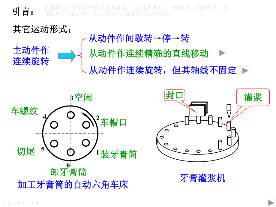 机械原理A1间歇运动机构ppt课件.ppt_第1页