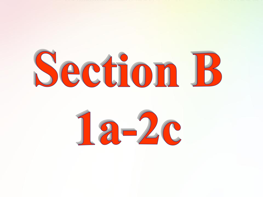 2019年秋人教版七年级上册英语教学课件：Unit 7 Section B 1a-2c(共32张PPT).pptx_第2页