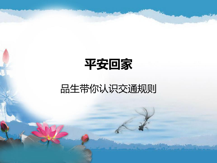 平安回家.ppt_第1页