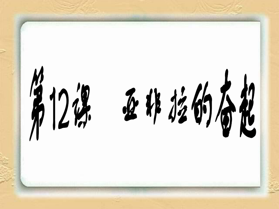 12亚非拉的振兴.ppt_第1页