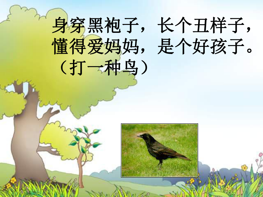 乌鸦喝水第一课时.ppt_第1页