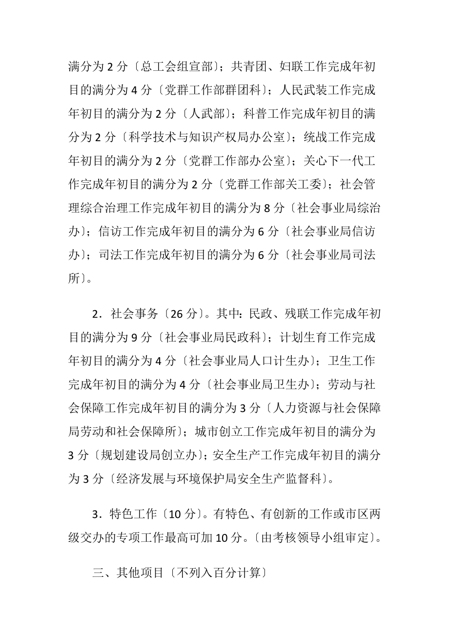 高新区街道目的管理考核细则（精品）.docx_第2页