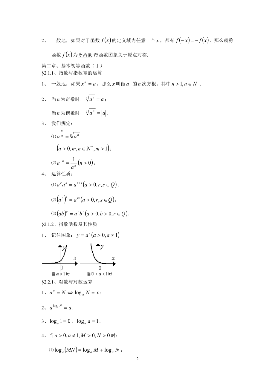 高中数学知识点公式大全.docx_第2页