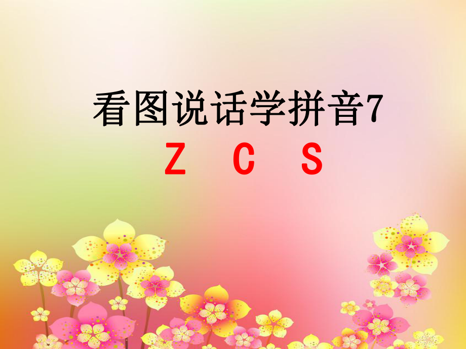 汉语拼音ZCS教学课件 (2).ppt_第1页