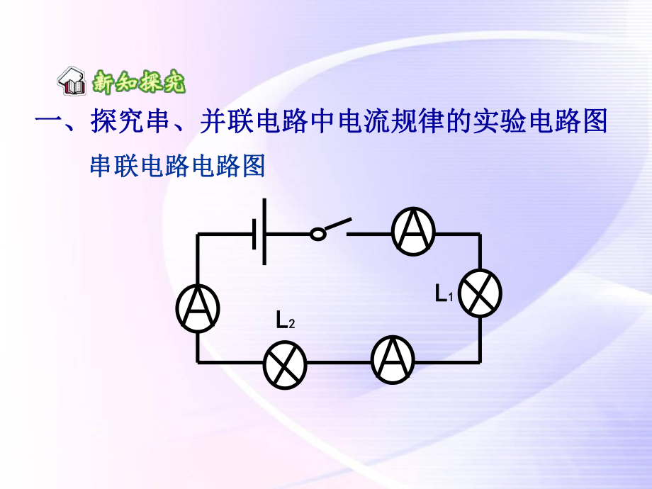 初中物理PPT课件串并联电路中电流的规律.ppt_第2页