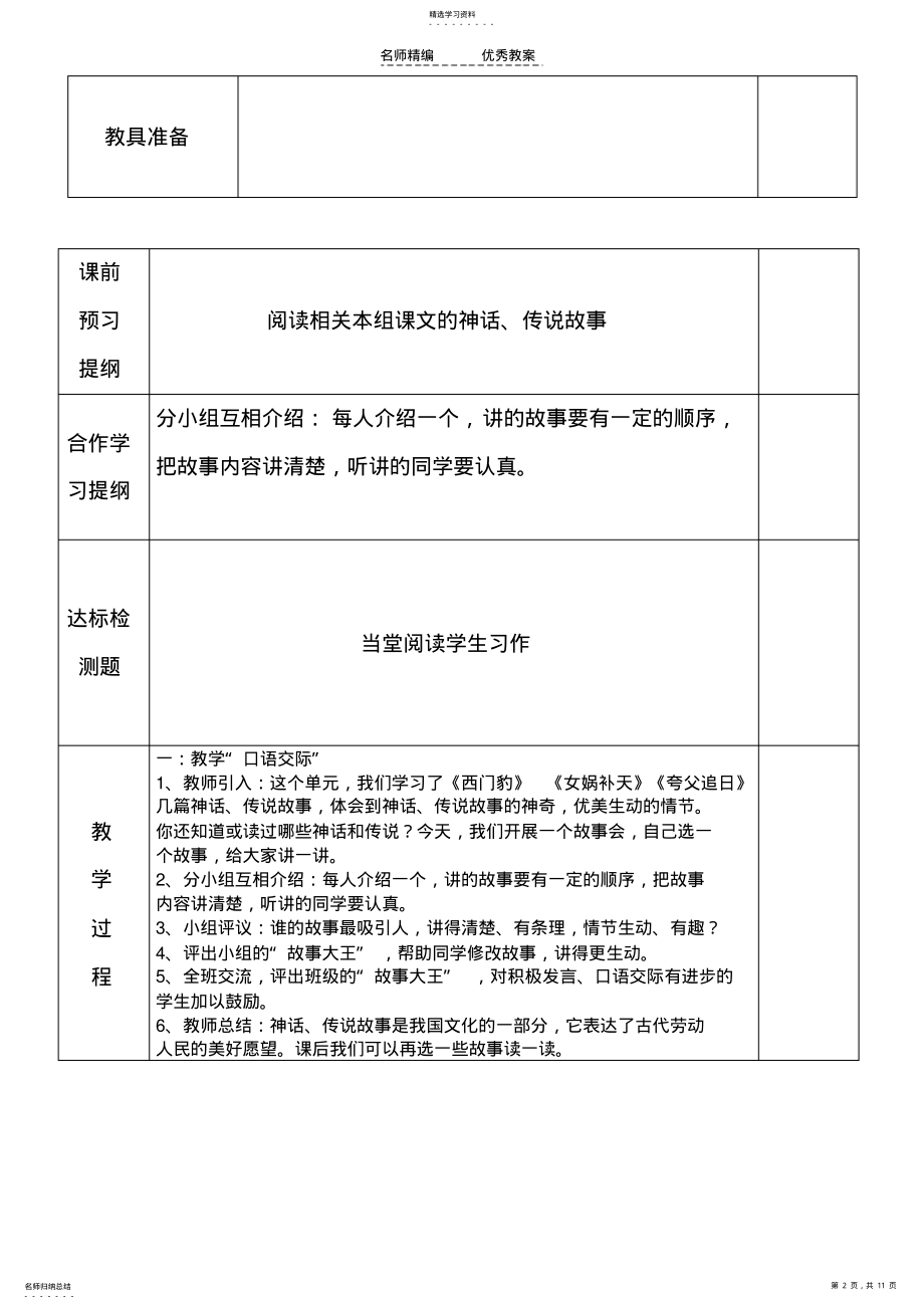 2022年新课标人教版三年级下册语文园地八导学案 .pdf_第2页