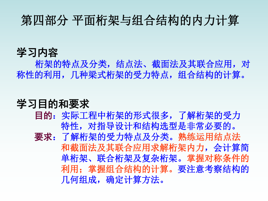 结构力学静定桁架ppt课件.ppt_第1页