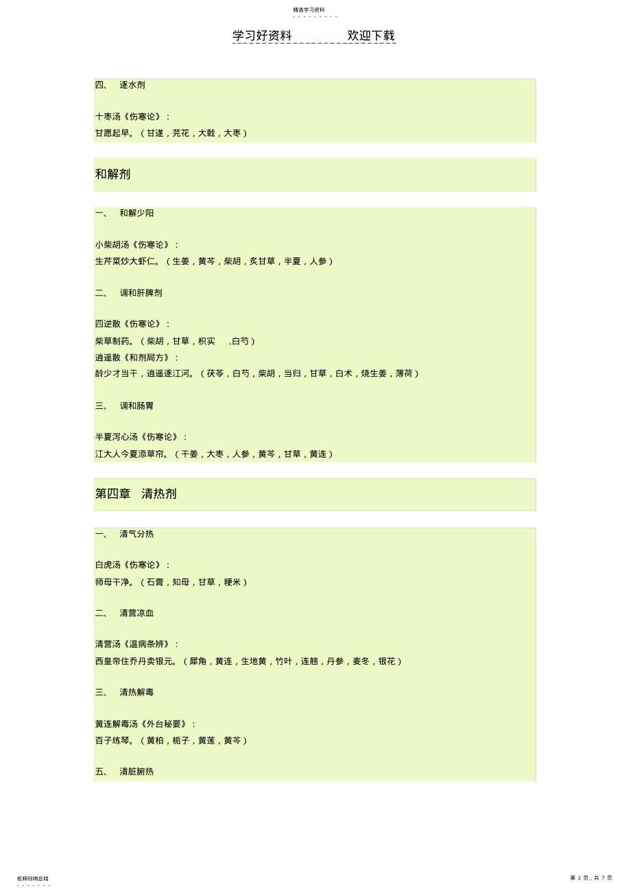 2022年方剂学趣味方歌速记口诀 .pdf_第2页