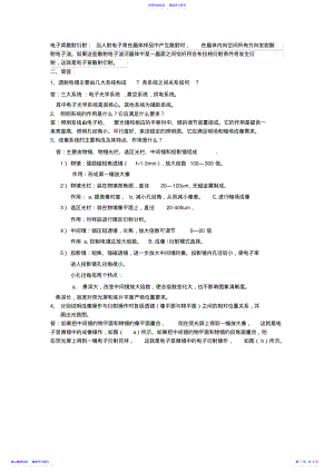 2022年TEM-透射电镜习题答案及总结 .pdf