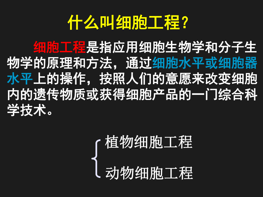 专题二细胞工程ppt课件.ppt_第2页