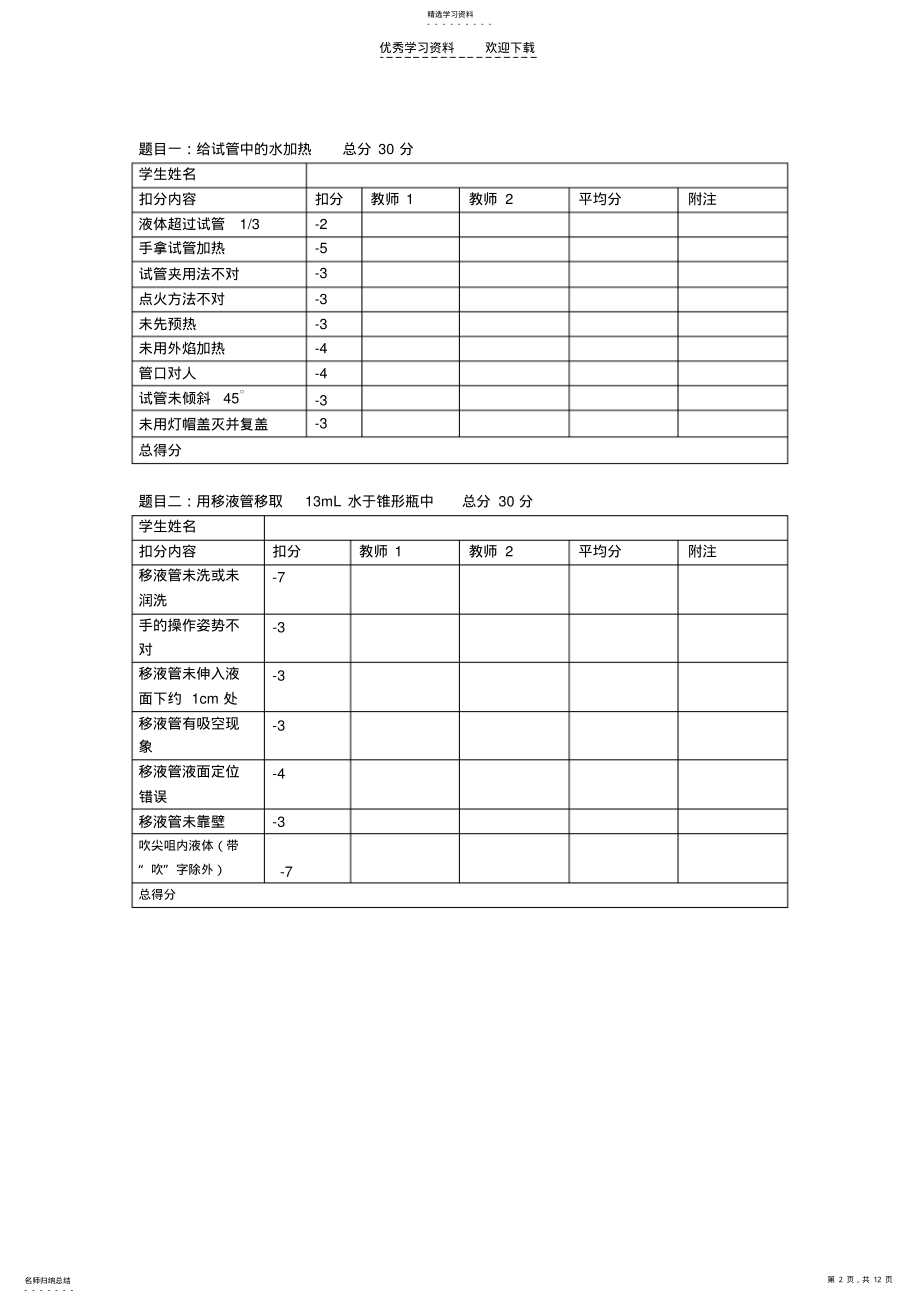 2022年无机化学实验考试 .pdf_第2页